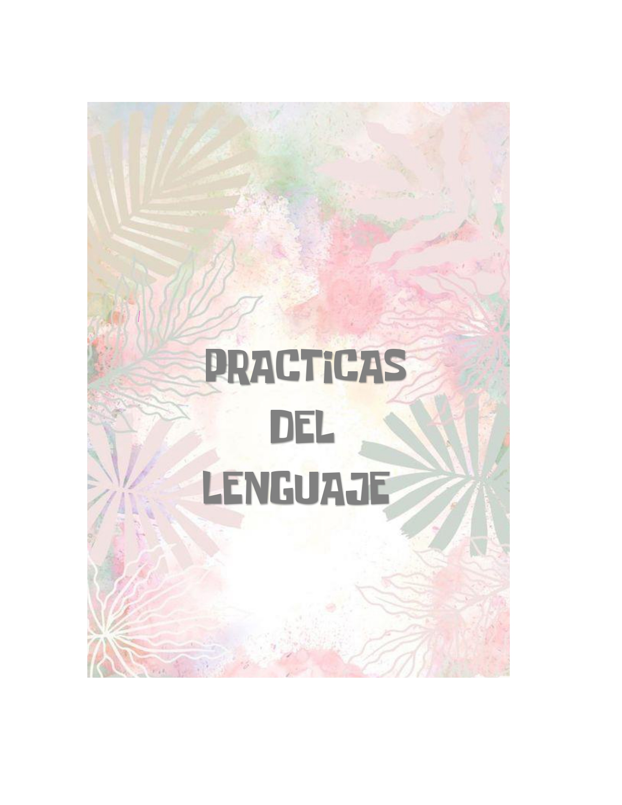 Prácticas del Lenguaje - 5to Grado - Turno Tarde - B - 2 Seccion